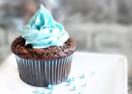 fourth of July blueberry cupcakes