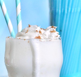 vegan peanut butter milkshake