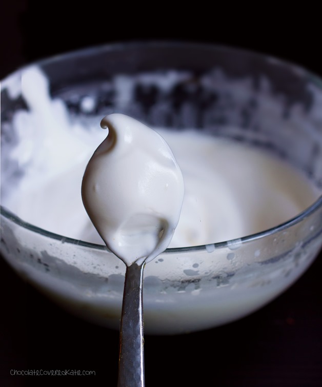 Healthy Marshmallow Fluff 2 Ingredients ChocolateCovered Katie