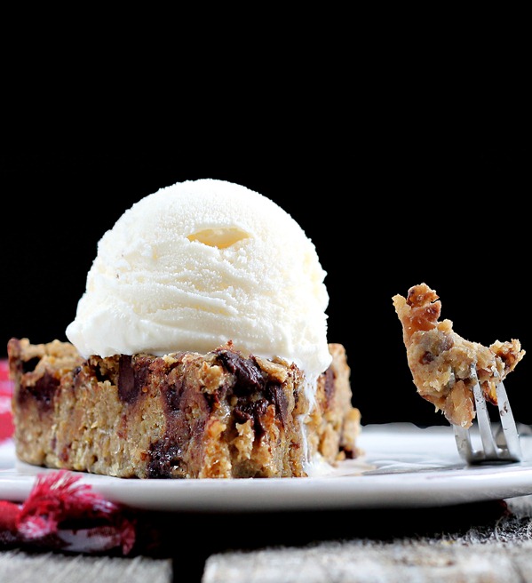 cookie pie with beans