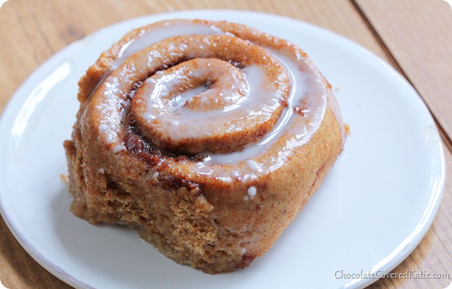 Pumpkin Stuffed Cinnamon Rolls