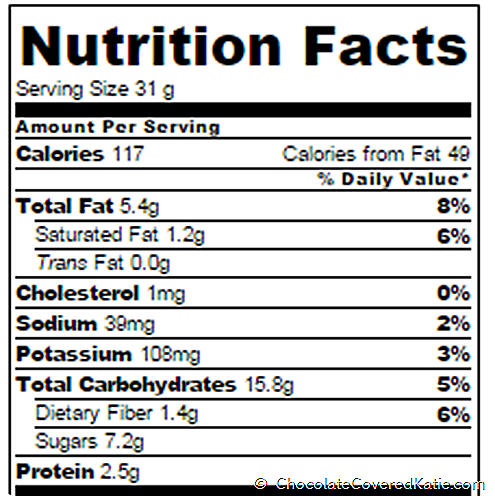 nutrition facts