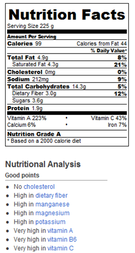 Butternut Squash Soup Nutrition Facts – Chocolate Covered Katie