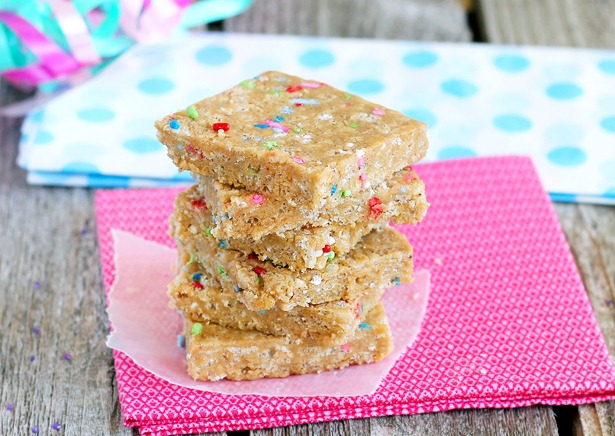 cake batter bars