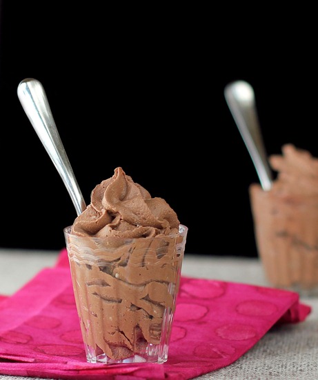 3 Ingredient Chocolate Frosting Shots: http://chocolatecoveredkatie.com/2012/01/16/chocolate-frosting-shots/