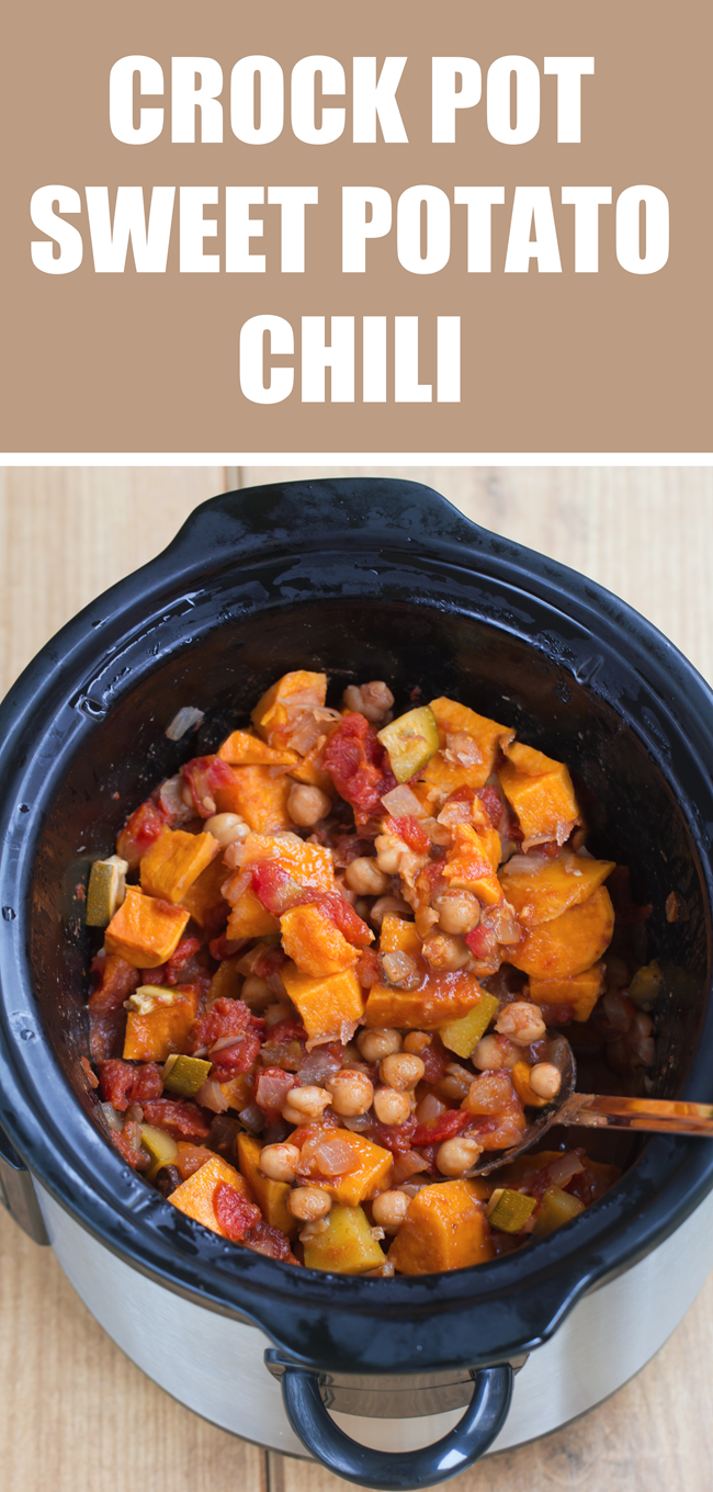 Crock Pot Sweet Potato Chili