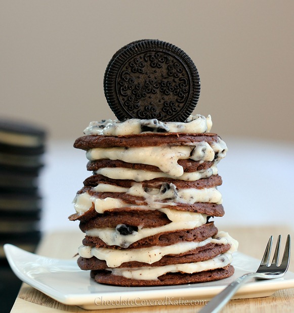 Oreo Cookie Pancakes | Easy Pancake Recipes 
