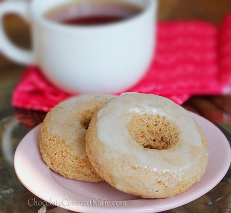 Homemade {Healthy} Krispy Kreme Doughnuts