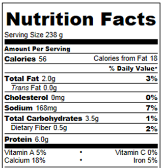 Where can you find the Wendy's frosty nutrition information?