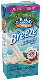 almond breeze coconut milk