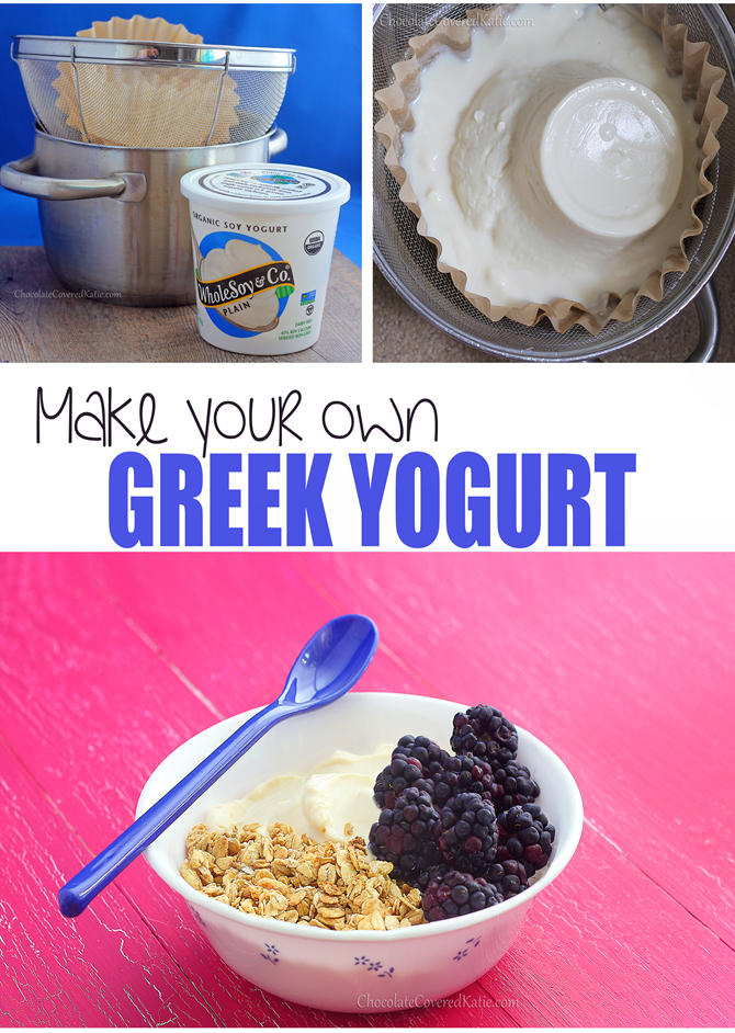 How To Make Greek Yogurt - {the easy way!}