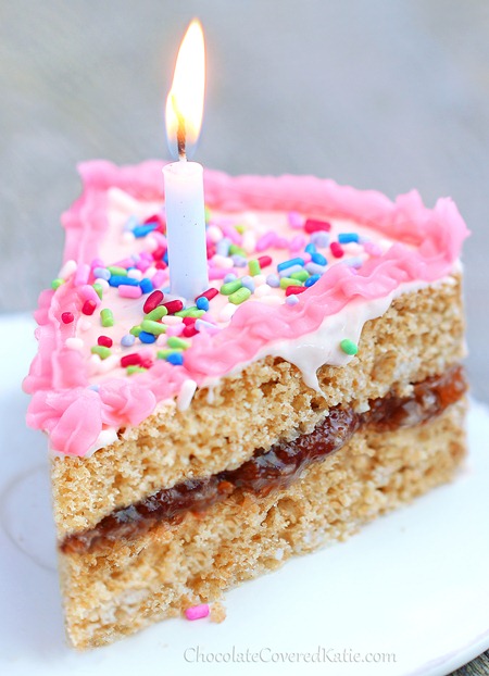 healthy birthday cake