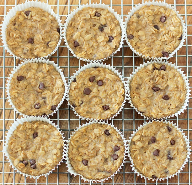 Breakfast Oatmeal Cupcakes To-Go