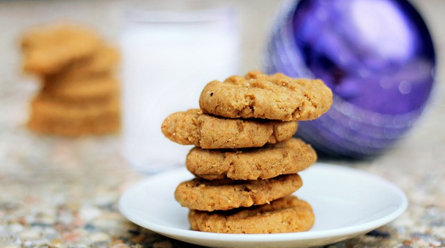vegan peanut butter cookies