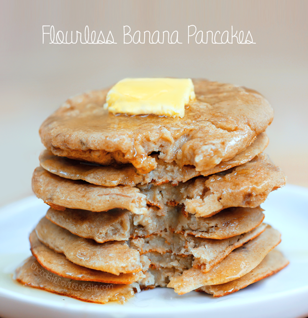 3 Ingredient Flourless Pancakes