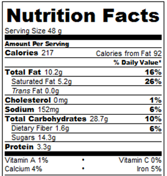 1 Twix Bar Calories
