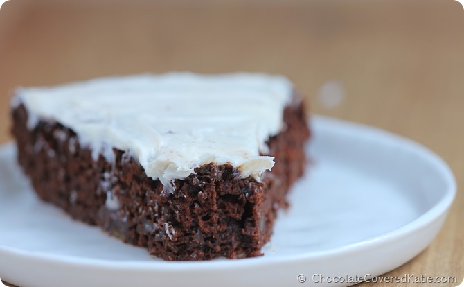 chocolate avocado cake
