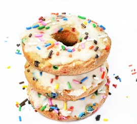 cake batter doughnuts cake batter doughnuts