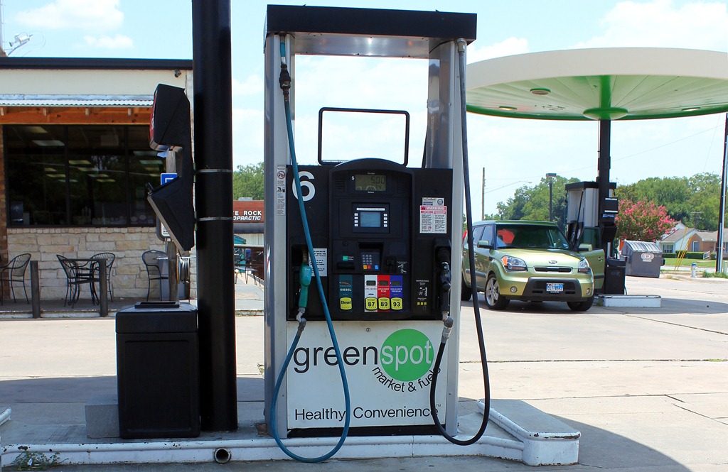 My Date... at a gas station?