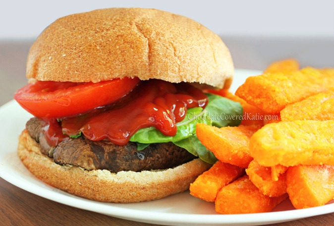 An Extraordinary Vegan Barbecue-Portobello Mushroom Burger Recipe