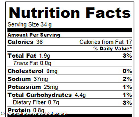 Powdered Donuts Nutrition Facts - Chocolate Covered Katie