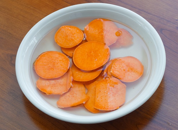 Crispy Baked Sweet Potato Chips Homemade Sweet Potato Chips